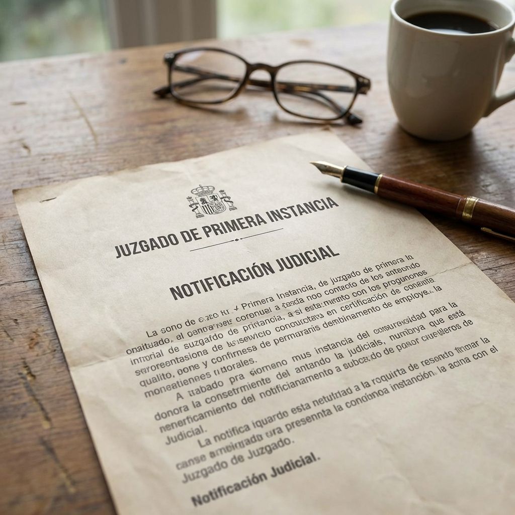 ¿Qué pasa si me denuncian? Guía rápida ante el juzgado