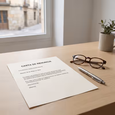 ¿Qué pasa si dejo el trabajo sin dar los 15 días?